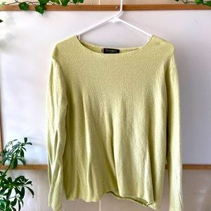 Thin cotton breathable light green sweater 💚🍃
